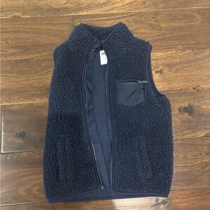 Old Navy Navy Blue Kids Fleece Vest